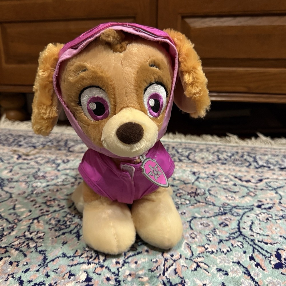 Build A Bear Paw Patrol Skye Plush Dog Nickelodeon 11" w/Jet Pack/Vest/helmet